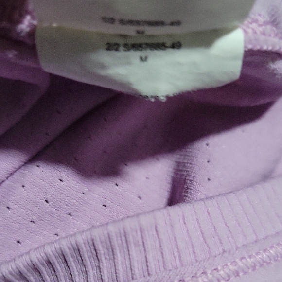 Athleta In Motion Seamless Tank Lilac Size M EUC - Picture 4 of 4